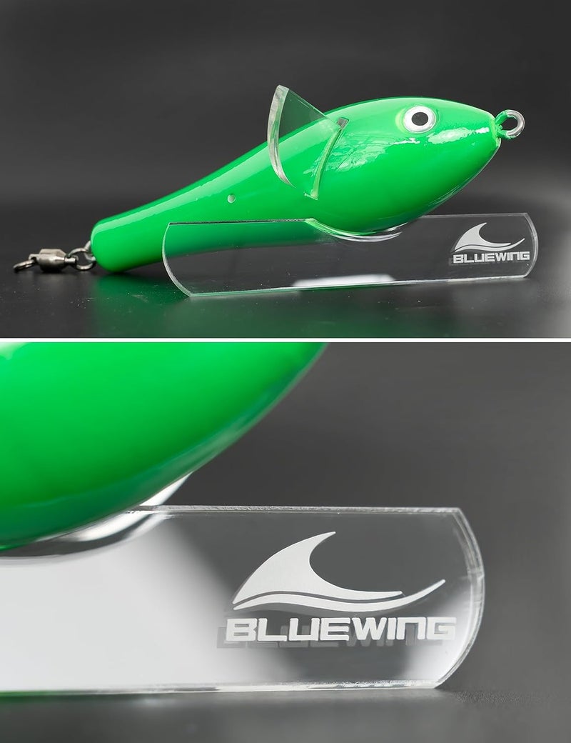 BLUEWING Deluxe Trolling Birds 650lbs Through Wire Bird Fishing Teaser 7.28in Trolling Lure for Tuna Marlin Mahi Mahi, Port/Starboard/Center, Only for Making Spreader Bars - Image 3